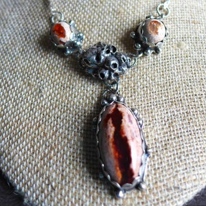 Latin Cross Oval Ocean Blue Fire Opal Pendant - Lab-Created Silver Filled Jewelry - Without Chain