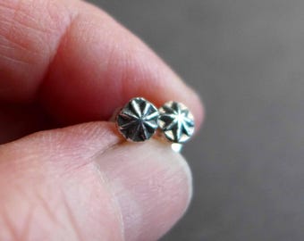 Sterling Silver Star Stud Earrings, Celestial Earrings, Recycled Silver Posts, Minimalist Unisex Jewelry, Star Earrings