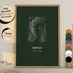 Benutzerdefinierte topografische Karte Druck Hütte Dekor Nationalpark Karte Neues Zuhause Geschenk Schlafheim Dekor Reiseposter See Haus Dekor Stadt Karte Druck Benutzerdefinierte Karte