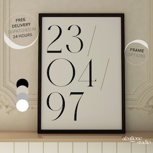 Personalisierte Datum Drucken Einzigartige Save the Date Karten Datum Nacht Geschenke Hochzeit Briefpapier Benutzerdefinierte Baby Shower Geschenk