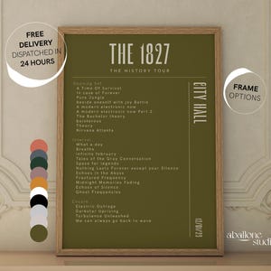Benutzerdefinierte Setlist Lyric Wall Art Retro House Musik Songtexte Druck für Musiklehrer Geschenk erster Tanz Lyric Hochzeitsgeschenk Album Cover Poster Poster