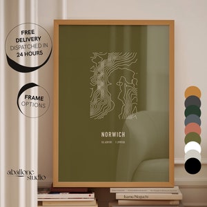 Benutzerdefinierte topografische Karte Druck Konturkarte Neues Zuhause Geschenk Stadt Karte Wandkunst Nationalpark Benutzerdefinierte Karte Druck Lage Koordinaten Kunst für Ihn
