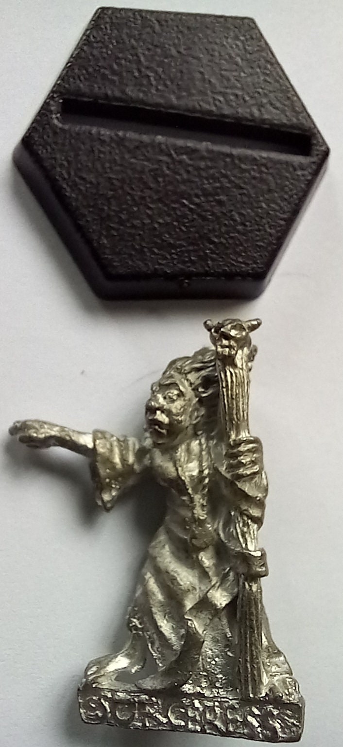 Talisman Figure Sorceress Talisman Miniature Figure, Metal Warhammer Figurine, 1986 ...