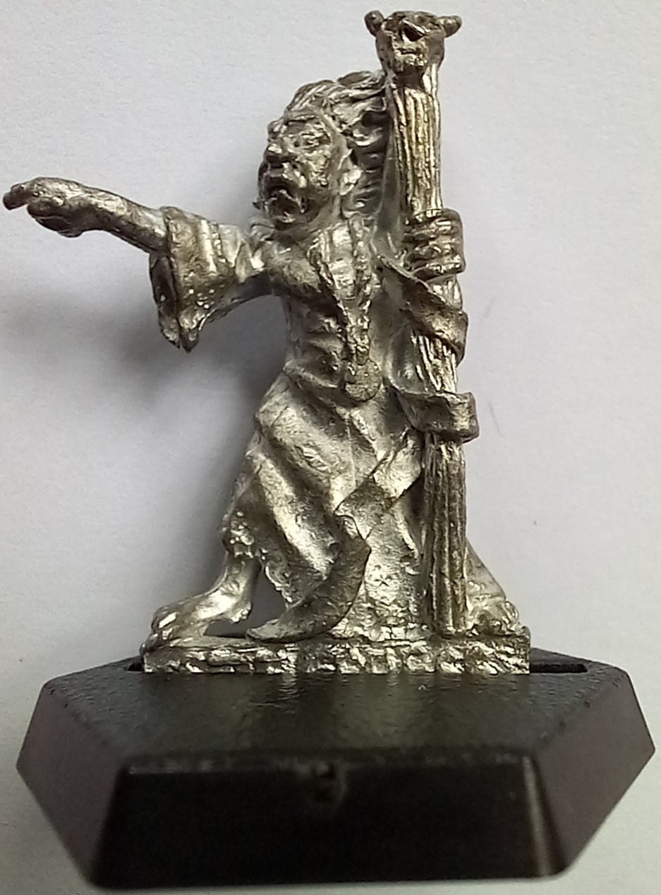 Talisman Figure Sorceress Talisman Miniature Figure, Metal Warhammer Figurine, 1986 ...