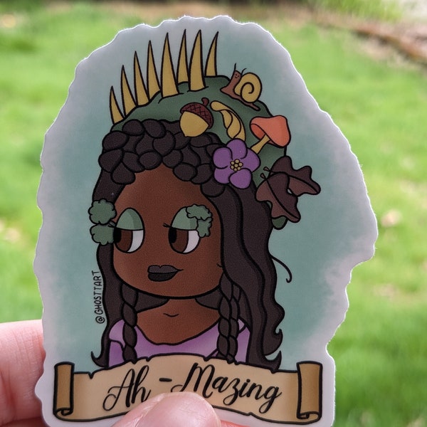 Dimension 20 - Aabria - Court of Fey and Flowers sticker