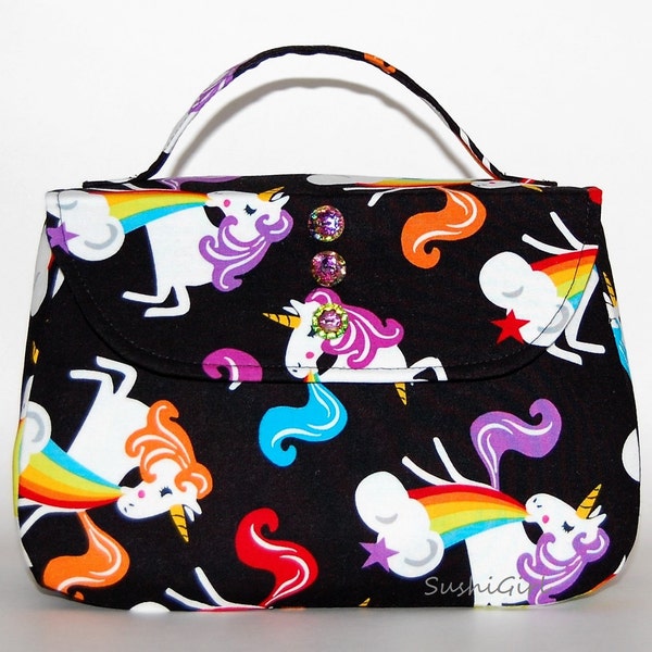 Unicorns and Rainbows Handbag