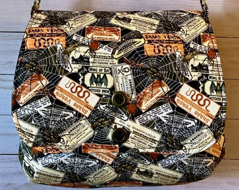 Witches' Brew Large Messenger Purse