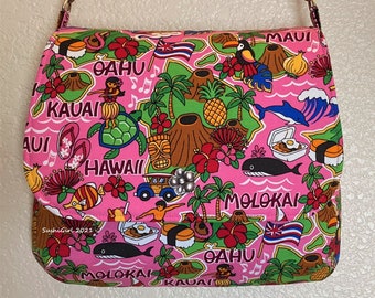 Hawai'i Large Messenger Purse