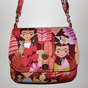 Porte-monnaie femme artiste - Grand style messager