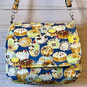 Porte-monnaie Donut Cats - Grand style messager
