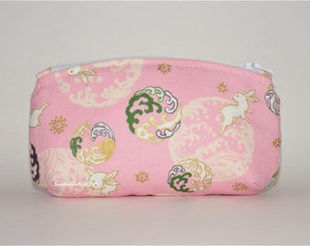 Bunnies on Pink Coin Purse