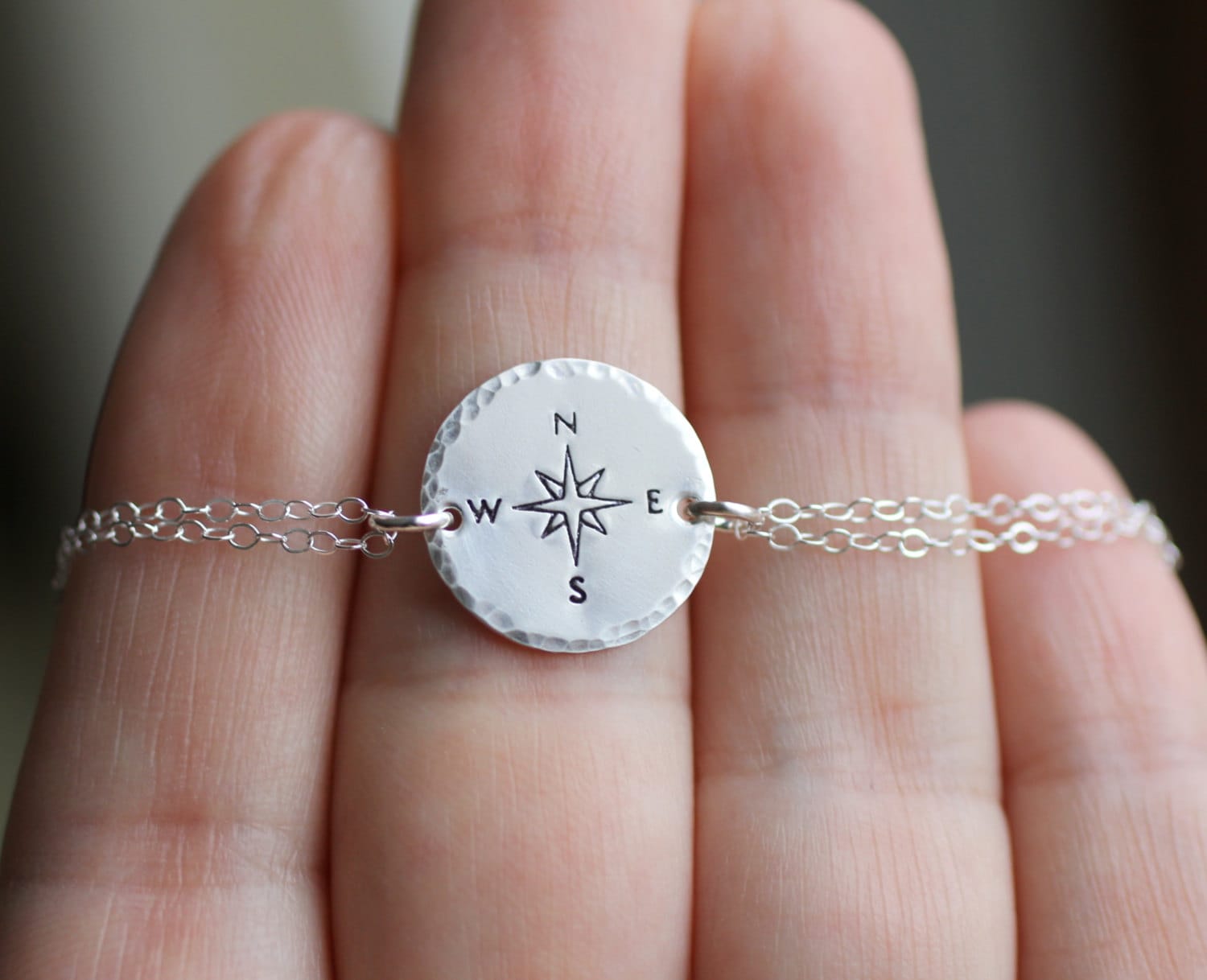 Compass Bracelet Best Friend Gift Long Distance Friend Not Etsy