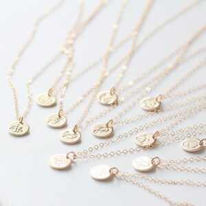 Gemini Necklace, Zodiac Necklace, Gold Gemini, Zodiac Jewelry, June Birthday Gift, Gemini Sign, Dainty, Small Gemini Charm, Best Friend Gift
