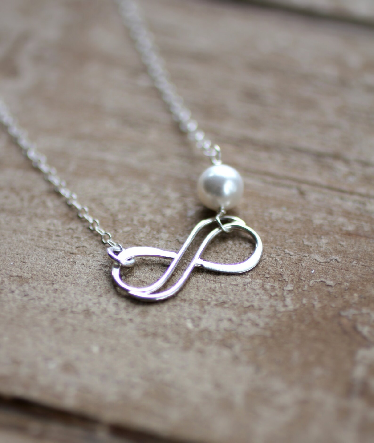 Mother of the Bride Gift Mom Necklace Infinity Necklace Etsy