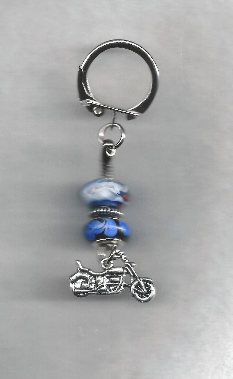 Motorcycle Keychains SilverBlack Phantom Bike Keychains Etsy