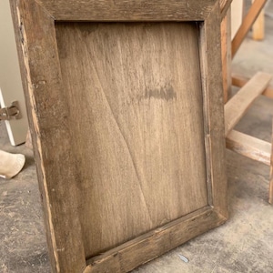 Custom Reclaimed Barn Wood Picture Frame – Handmade & Rustic
