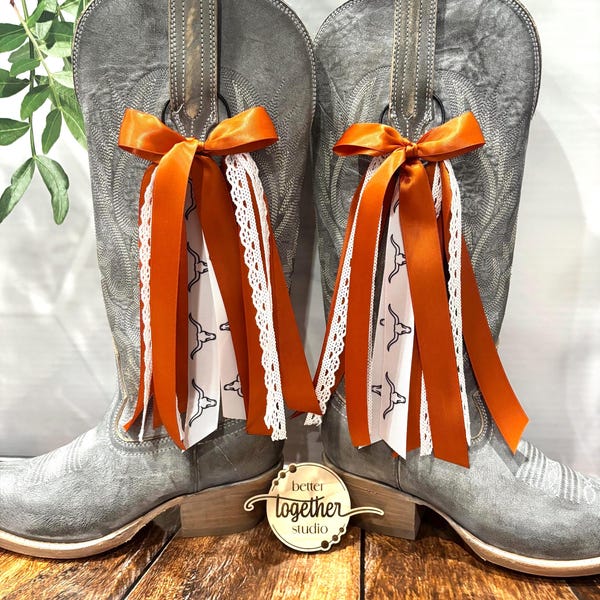 Boot Tassel Ribbons - Etsy