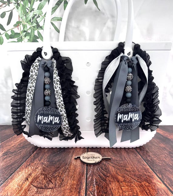 Mama Life Bag Charm and/or Keychain Wristlet, Purse Charm, Bogg Bag Charm, Mama Bogg Bag Tassel, Mom Bag Tassel, Mom Gift, Stylish