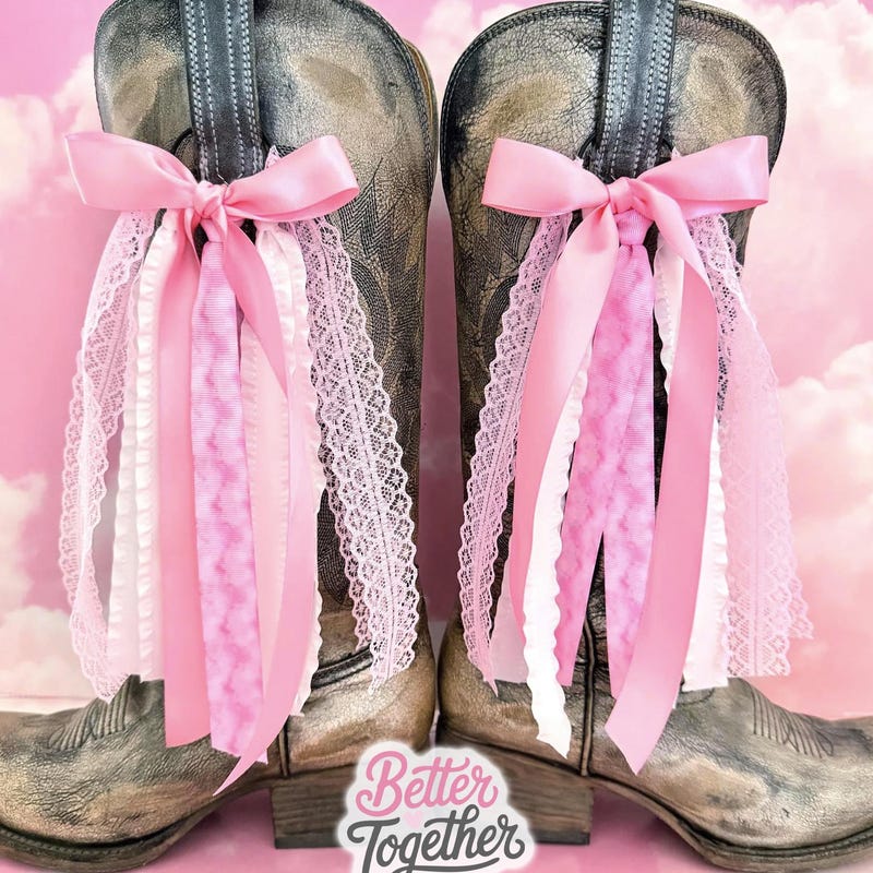 Boot Rivbons For Megan Boot Bows for Megan Moroney - Etsy