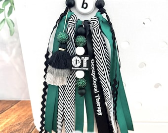 Occupational Therapy Bag Tassel, OT Bag Charm, Therapist Gift Idea, Therapist Accessories, Medical Professional Gift Set