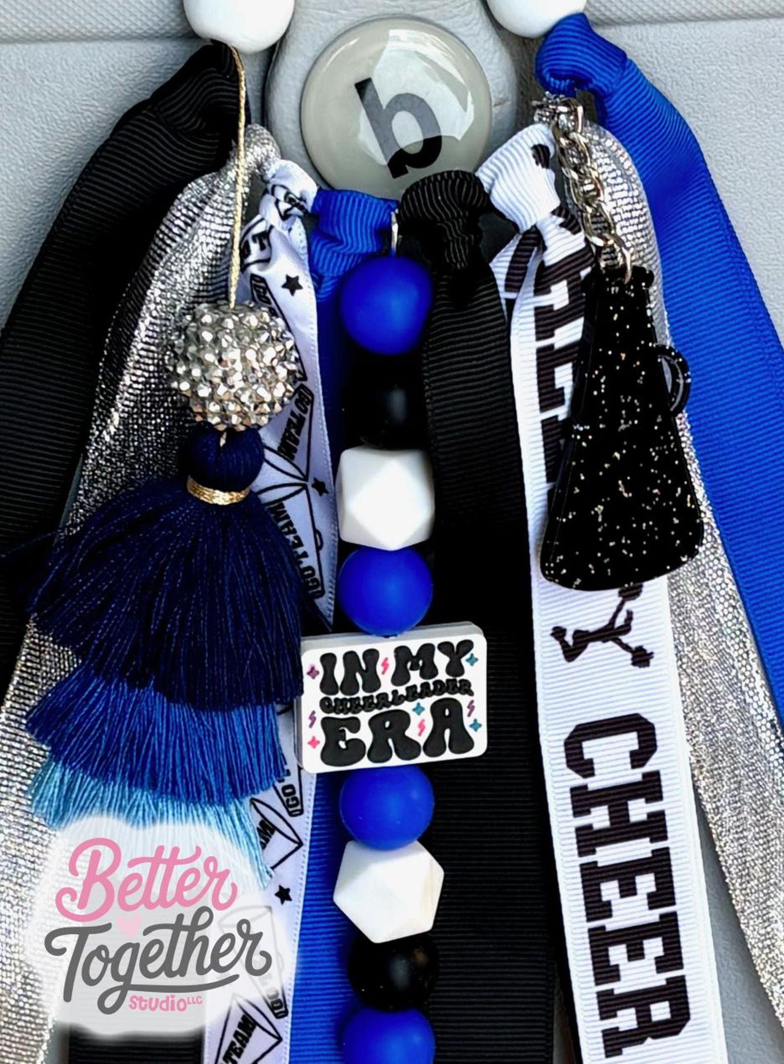 In My Cheerleader Era, Personalized Cheer Bag Charm, Cheerleader Bag ...