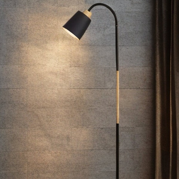 Moderne Stehlampe: Stilvolles Zimmer, Wohndekor, minimalistische Lampe für Wohnzimmer, Schlafzimmer und Heimdekoration