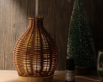 Essential Oil Diffuser: Air Humidifier with 7 Color Lights, Aromatherapy Humidifier