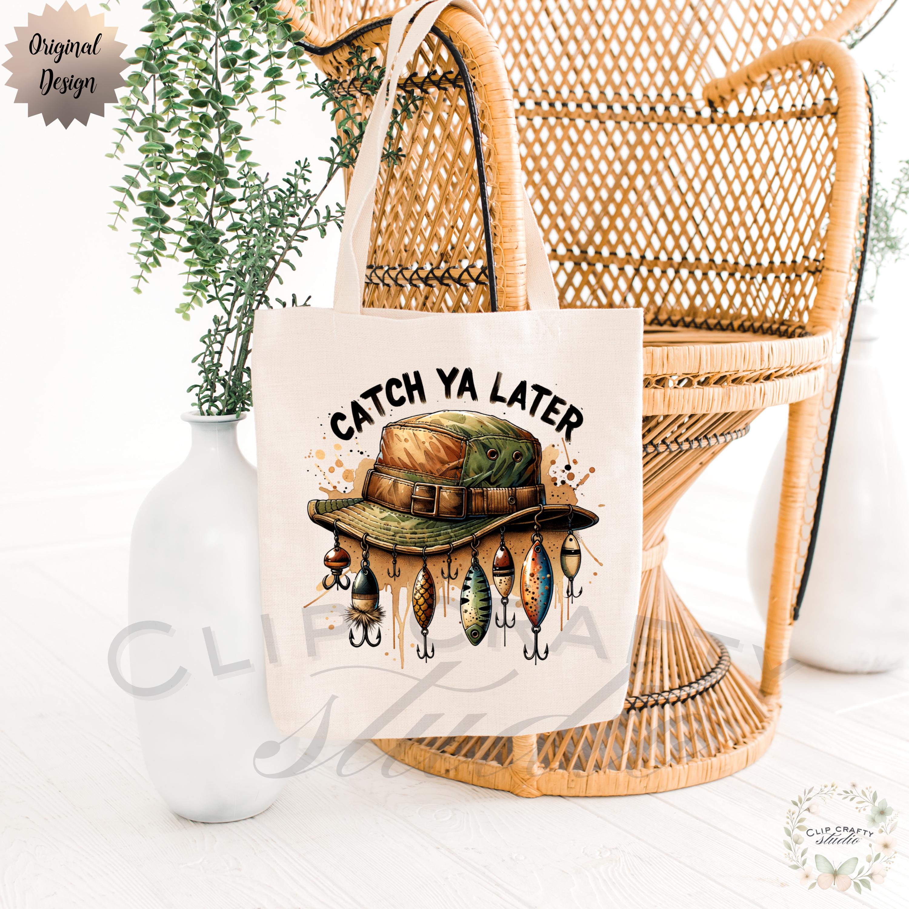 Funny Dad Fishing Shirt Catch Ya Later Fishing PNG, Lure Clipart for Sublimation, Outdoor Summer Fishing for Dad Shirt, Digital Download - Thumbnail 7