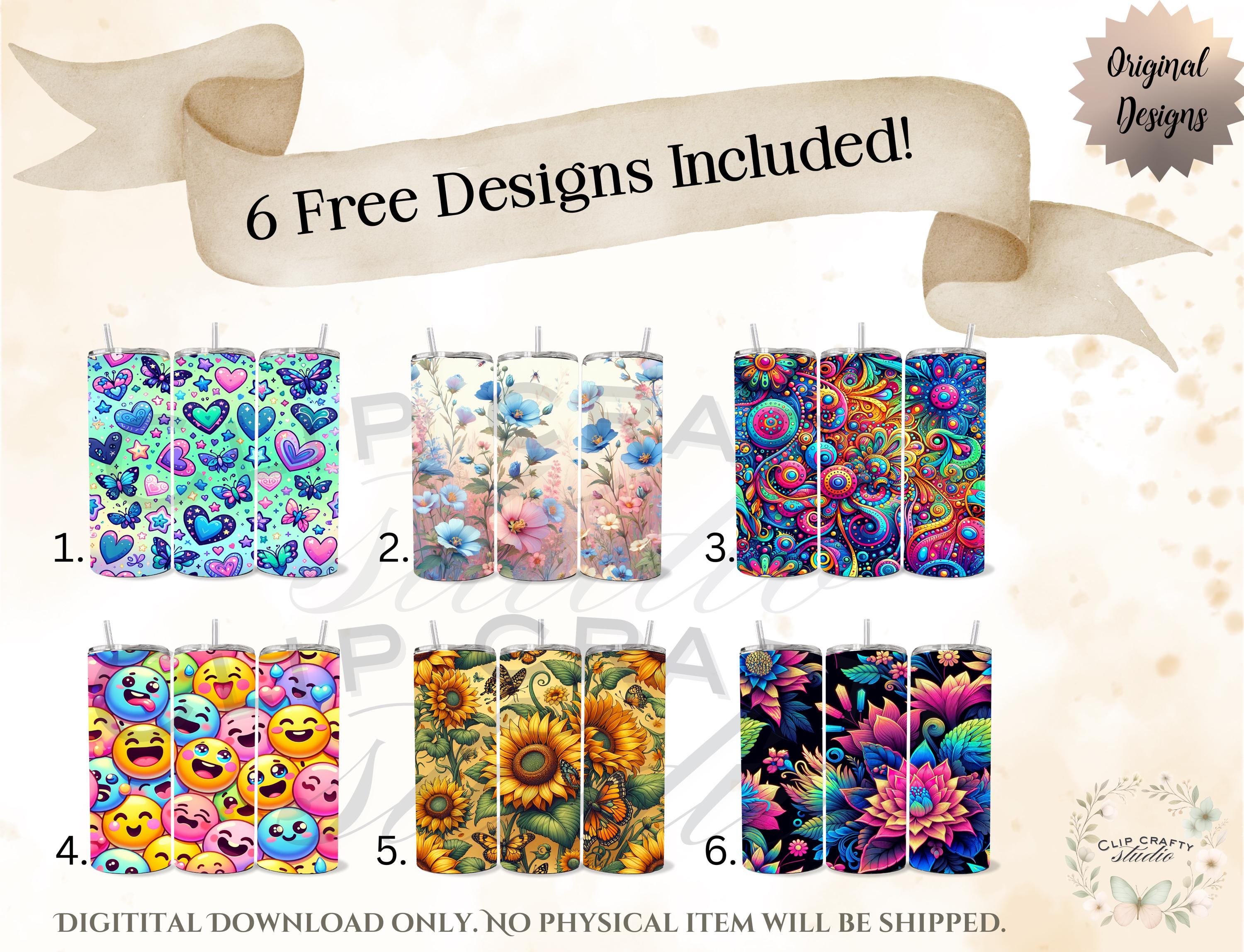 Deer Hunting Buck Around And Find Out Seamless 20oz Tumbler Wrap  - Thumbnail 4