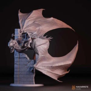 The Perpetual. Modello alternativo fit mesbg, strategia di battaglia. Stampato in 3D in resina UV.
