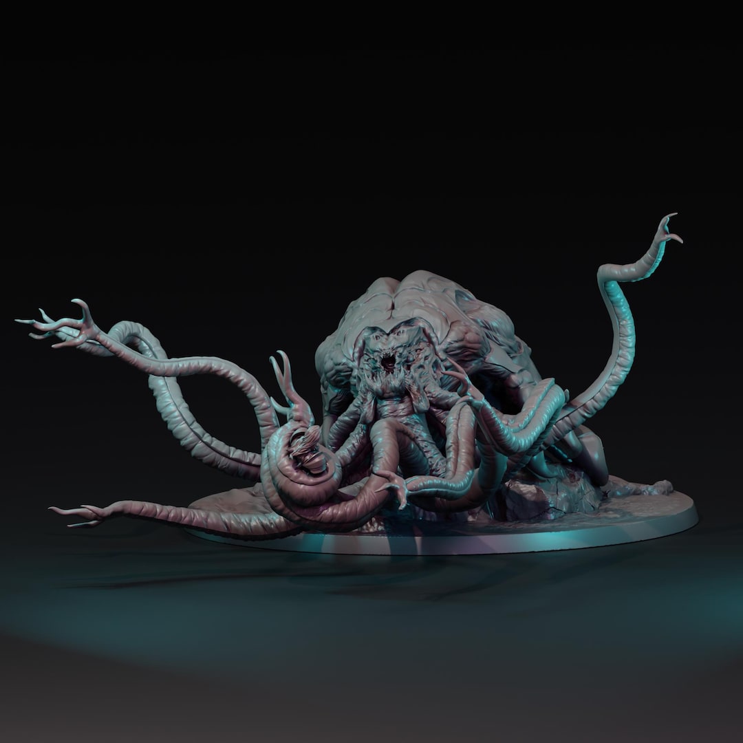 Deepborn Horror. Alternative Model Fit Mesbg, Strategy Battle. 3D ...