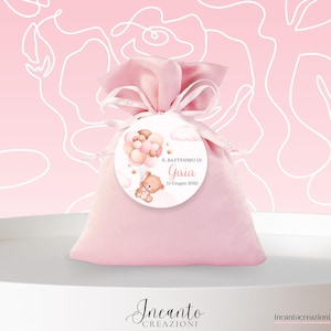 Tag Battesimo/Nascita: Perfetti per Confetti e Bomboniere - Disponibili su Cartoncino 300 g Liscio o Martellato o Carta Adesiva
