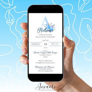 NUEVA Invitación Primera Comunión Niño, Invitación Primera Comunión Digital, Invitación Primera Comunión Whatsapp, Invitación Primera Comunión Carta