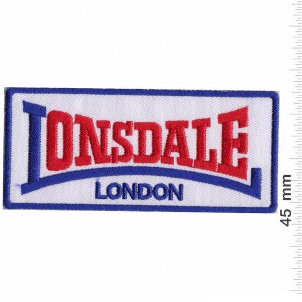 Boxen Lonsdale London Boxing Fight Streetwear Embroidered Patch Badge Applique Iron on