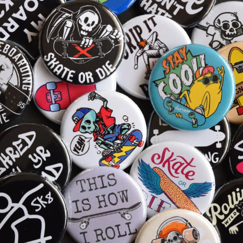 Your Choice of 500 Bulk Wholesale Pin BADGES from our Etsy store image 6