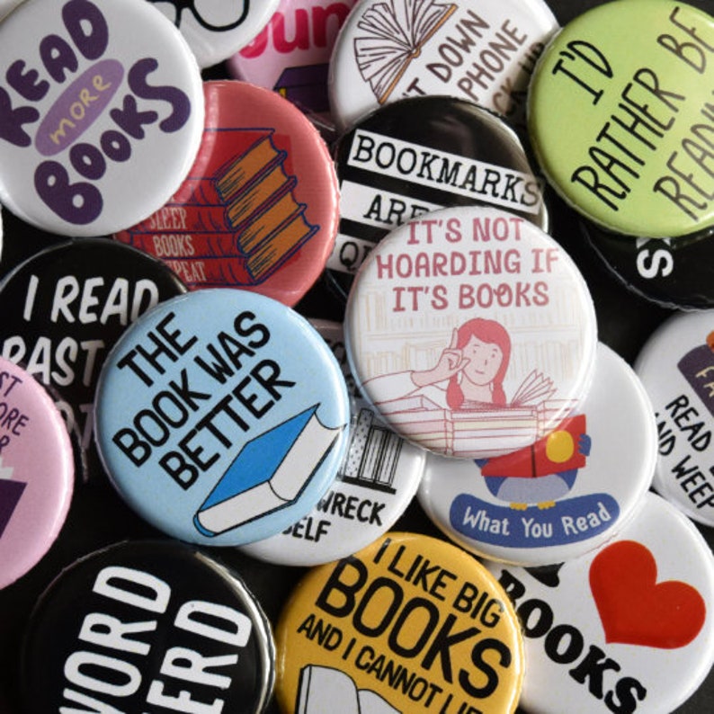 Your Choice of 500 Bulk Wholesale Pin BADGES from our Etsy store image 4