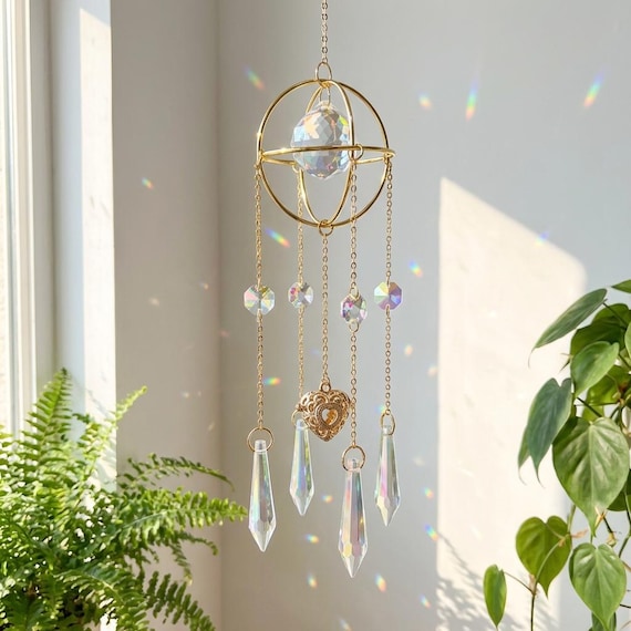 Hanging Memorial Urn Suncatcher Bereavement Cremation Ashes keepsake Sympathy Memorial Gift Urn Rainbow Bridge Locket DYI Remembrance urn