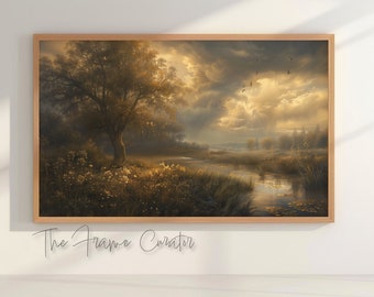Dutch Baroque Spring Scene: Frame TV Art (Digital Download)