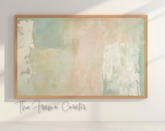 Abstract Spring Art for Frame TV: 'Spring Essence' (Digital Download)