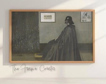 Star Wars Frame TV Art: 'Skywalkers Father' Oil Painting (Digital Download)