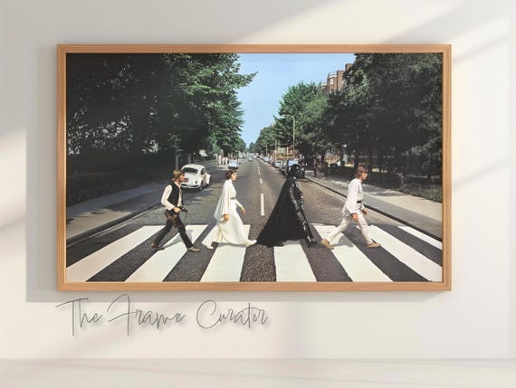 Star Wars 'abbey Road' Frame TV Art: 'day Trippers' (digital