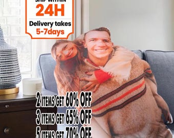 Personalized Family Photo Pillow, Custom Shaped Cushion, 3D Pet Pillow from Photo, Wedding Gift, Pet Memorial Gift, Funny Home Decor