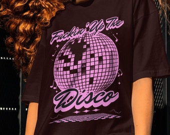 Fuckin' Up The Disco EITIW JT Justin Timberlake NSYNC Concert T-Shirt