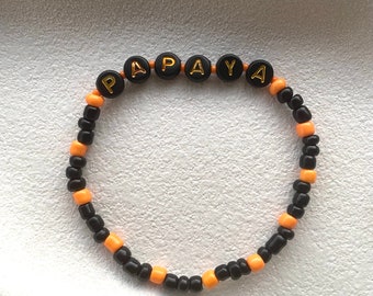 Papaya friendship bracelet | Mclaren F1 team