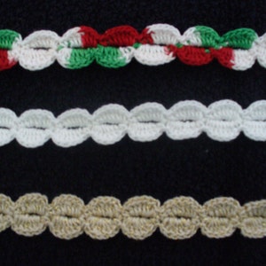 Midnight Delight, Hand Crochet choker Your choice of colors image 4