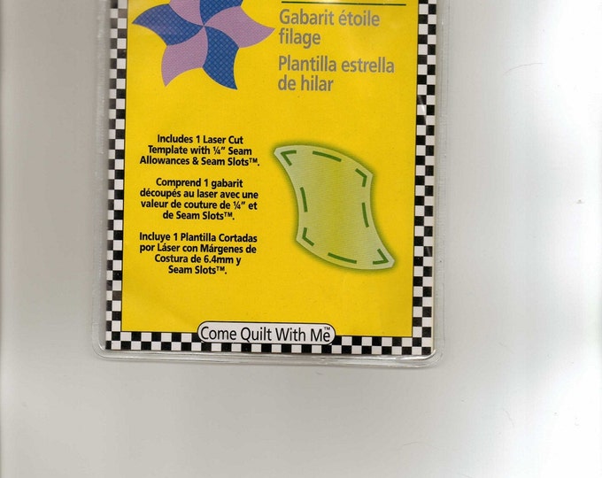 Spinning Star Template by Omnigrid FREE SHIPPING Etsy