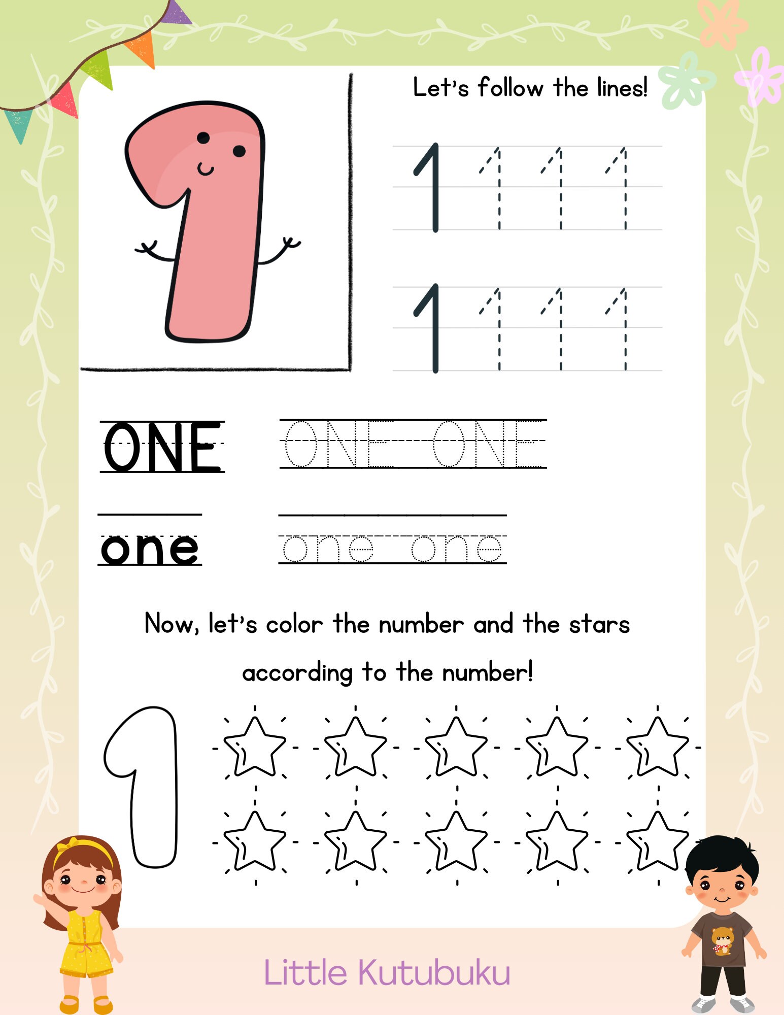 BUNDLES Educational Printables Worksheets for Kids Instant Download by ...