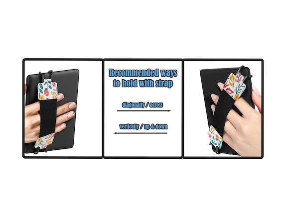 Security Hand Strap For Kindle E-Readers- Suitable For 6-6.8 Inch Kindle 2022/Voyage/ Paperwhite Signature Silicone Finger Grip