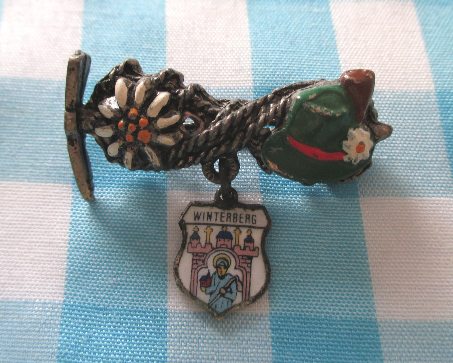 German Alpine Hat Pins History & Collecting A German Girl in America