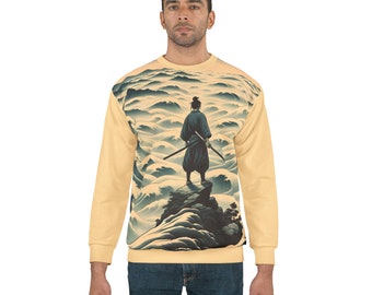 Blending01: Samurai above the Sea of Fog (Unisex Sweatshirt)